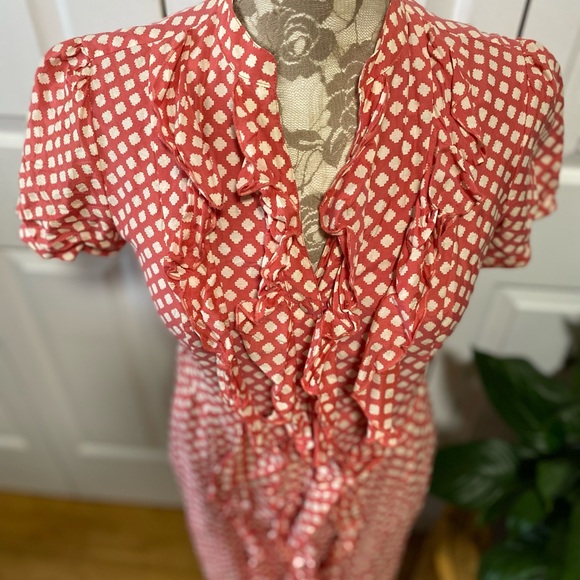 Fossil Coral Boho Chic Dress - Picture 5 of 12